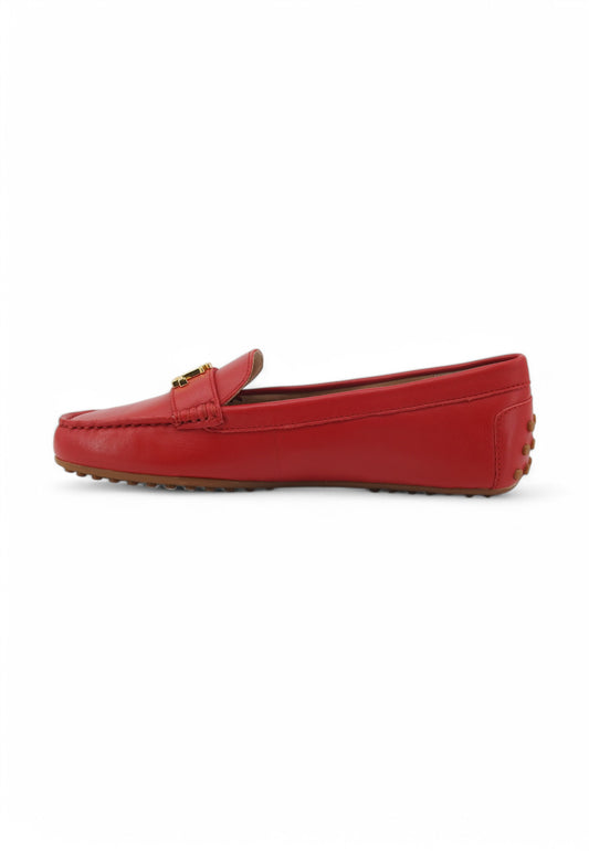 POLO RALPH LAUREN Mocassino Donna Rosso 802852847021