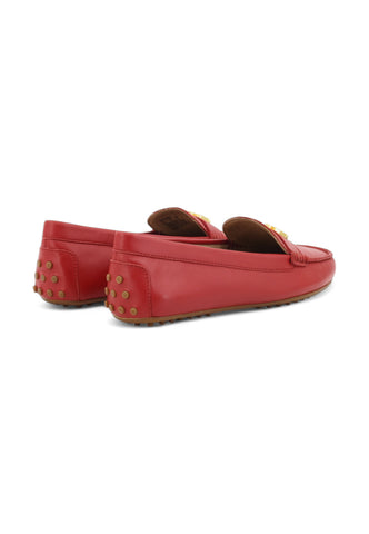 POLO RALPH LAUREN Mocassino Donna Rosso 802852847021