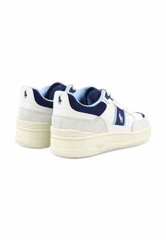 POLO RALPH LAUREN Sneakers Uomo Bianco Blu 809960993005