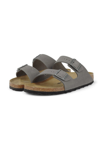 BIRKENSTOCK Arizona Olied Ciabatta Donna Grigio 1027026