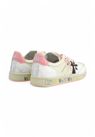 PREMIATA Sneakers Donna Bianco Rosa 6783