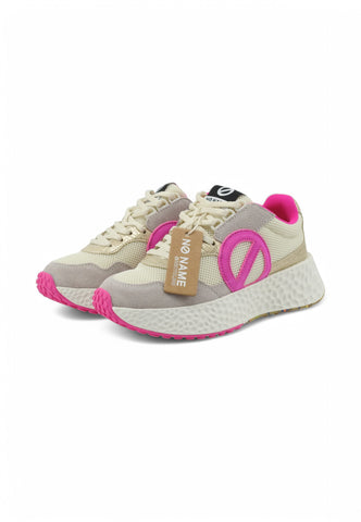 NO NAME Sneakers Donna Rosa Bianco NNVEMR0443-PE25