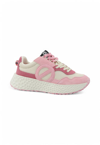 NO NAME Sneakers Donna Rosa Bianco SNCMKSDS5O-PE25