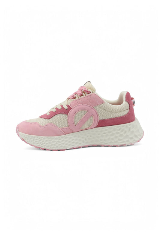 NO NAME Sneakers Donna Rosa Bianco SNCMKSDS5O-PE25