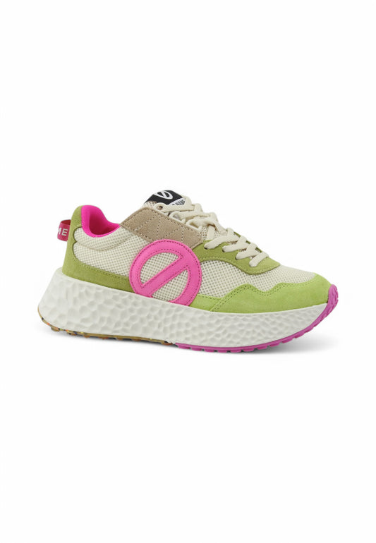 NO NAME Sneakers Donna Verde Rosa NNVERN042Z-PE25