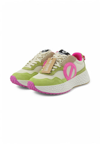 NO NAME Sneakers Donna Verde Rosa NNVERN042Z-PE25