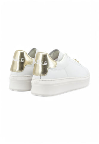 GAELLE Sneaker Donna Bianco Oro GACAW01302