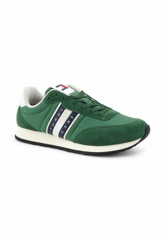 TOMMY HILFIGER Sneakers Uomo Verde EM0EM01351L2P