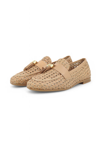 FRAU Mocassino Donna Beige 95T6-PE25-CKbu