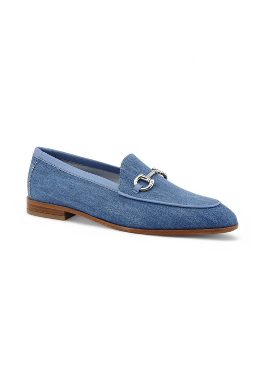 FRAU Mocassino Donna Blu 94X4-PE25-COTN