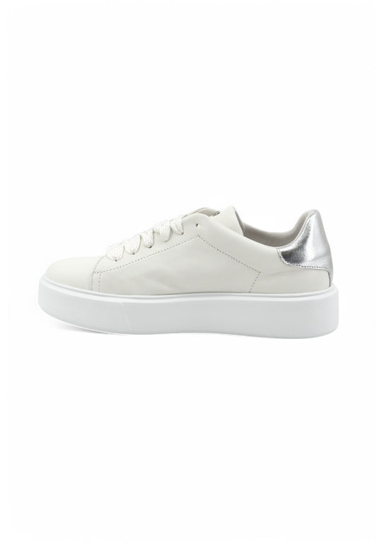 FRAU Sneaker Donna Bianco Argento 41P7-PE25-BIsi