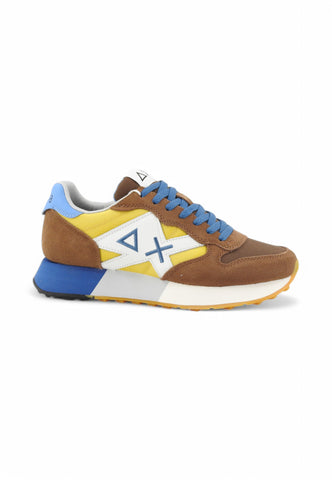 SUN68 Sneakers Uomo Marrone Blu Giallo Z35112-PE25-0823