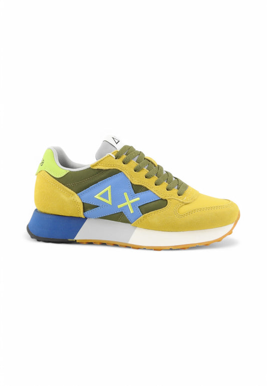 SUN68 Sneakers Uomo Giallo Verde Blu Z35112-PE25-2319