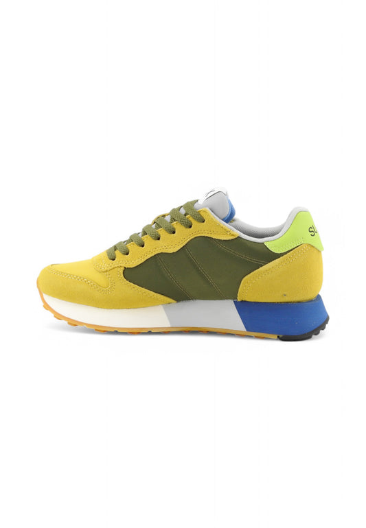 SUN68 Sneakers Uomo Giallo Verde Blu Z35112-PE25-2319