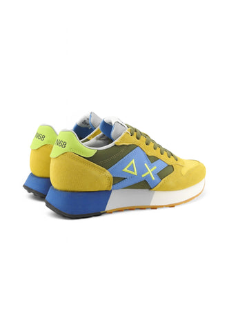 SUN68 Sneakers Uomo Giallo Verde Blu Z35112-PE25-2319