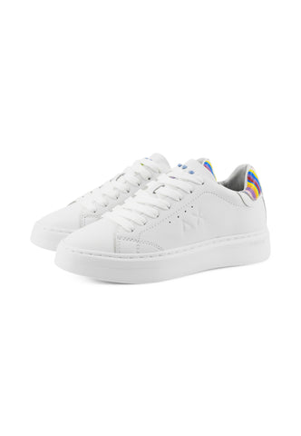 SUN68 Sneakers Donna Bianco Multicolor Z35226-PE25-01