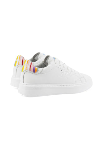 SUN68 Sneakers Donna Bianco Multicolor Z35226-PE25-01