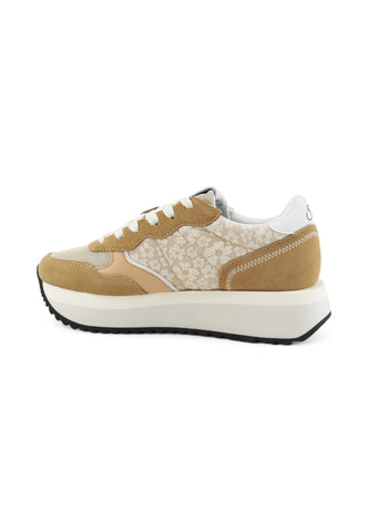 SUN68 Sneakers Donna Beige Rosa Z35209-PE25-16