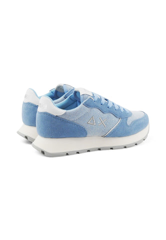 SUN68 Sneakers Donna Azzurro Glitter Z35203-PE25-05