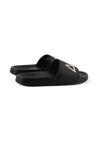 SUN68 Ciabatte Donna Nero Rosa X35204-PE25-11