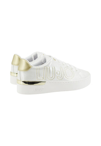 LIU JO Sneakers Donna Bianco Glitter 4A5703EX09901111-PE25