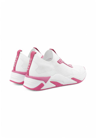 GUESS Sneakers Donna Bianco Rosa FLPGAXFAB12-PE25-WHIFU