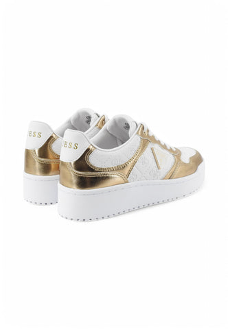 GUESS Sneakers Donna Bianco Oro FLJMI6FAL12-PE25-WHIBR