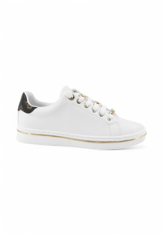 GUESS Sneakers Donna Bianco Marrone FLPSTAELE12-PE25-WHITE