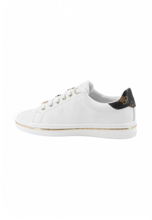 GUESS Sneakers Donna Bianco Marrone FLPSTAELE12-PE25-WHITE