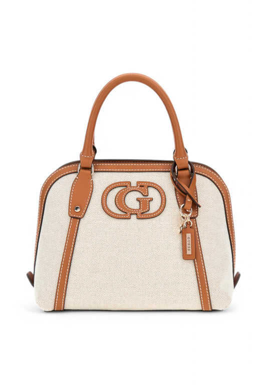 GUESS Borsa a mano Donna Beige Marrone HWAG9524060-PE25-NRC