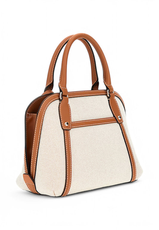 GUESS Borsa a mano Donna Beige Marrone HWAG9524060-PE25-NRC