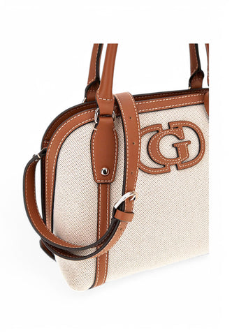 GUESS Borsa a mano Donna Beige Marrone HWAG9524060-PE25-NRC