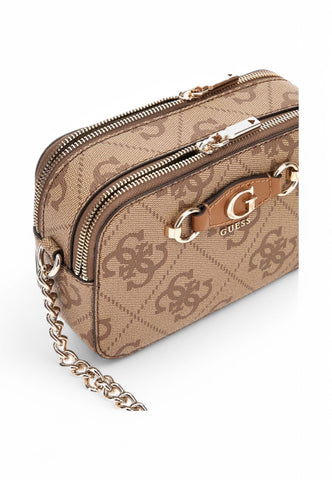 GUESS Borsa Tracolla Donna Beige Marrone HWOS8654140-PE25-LTL