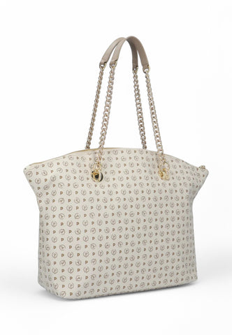 POLLINI Borsa Shopper Donna Bianco TE8408PP02Q1110A-PE25