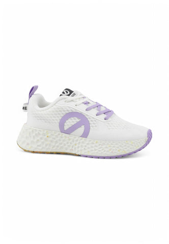 NO NAME Sneakers Donna Bianco Viola LNVDMS048I-PE25