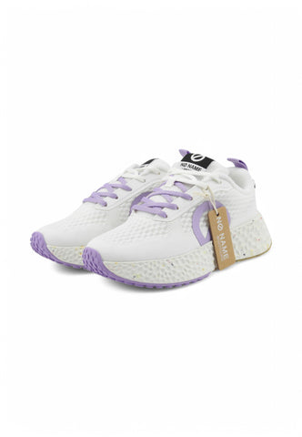 NO NAME Sneakers Donna Bianco Viola LNVDMS048I-PE25