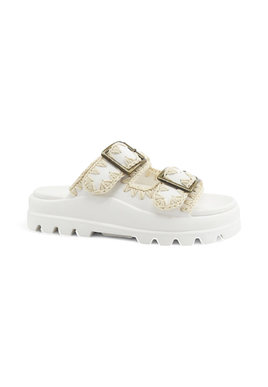 MOU Ciabatte Donna Bianco MU.SW661001N-PE25-WHI