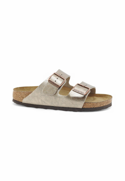 BIRKENSTOCK Ciabatte Donna Oro Marrone 1029439-PE25