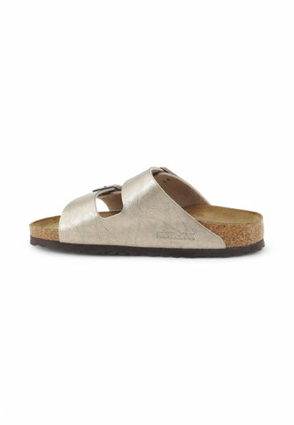 BIRKENSTOCK Ciabatte Donna Oro Marrone 1029439-PE25