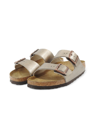 BIRKENSTOCK Ciabatte Donna Oro Marrone 1029439-PE25