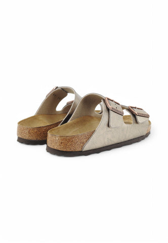 BIRKENSTOCK Ciabatte Donna Oro Marrone 1029439-PE25