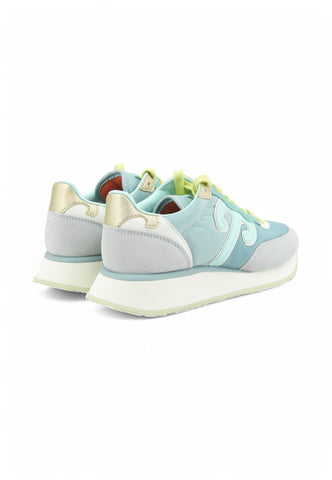 WUSHU Sneakers Donna Azzurro Verde 100003-000560-PE25