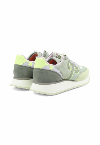 WUSHU Sneakers Donna Verde Viola 100007-000406-PE25