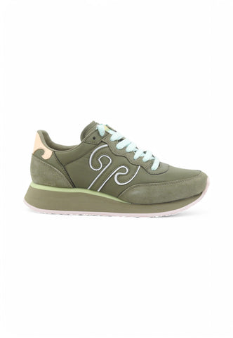 WUSHU Sneakers Donna Verde Rosa 100003-000561-PE25