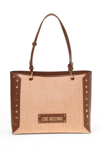 LOVE MOSCHINO Borsa Shopper Donna Marrone Beige JC4274PP0MKW110A-PE25