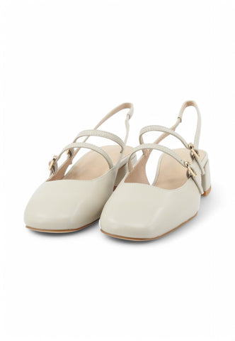 CAFENOIR Donna Sabot Tacchi Beige C1FD4006-PE25-M008