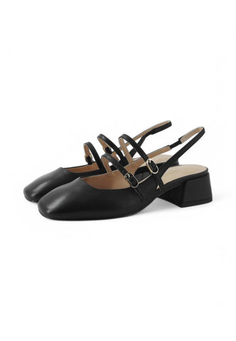 CAFENOIR Sabot Tacchi Donna Nero C1FD4006-PE25-N078