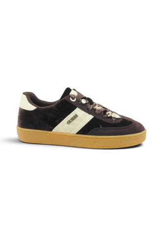 GUESS Sneakers Donna Marrone Bianco FLFN2AFAB12-AI27-BROWN