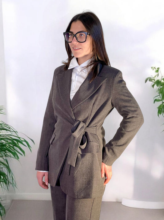 Giacca Piquet Chiusura Laccio ARONA