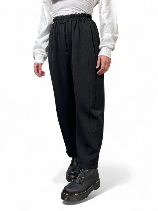 Pantalone largo cuciture frontali Veronica